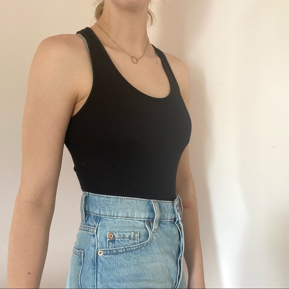 Active Basic Black Body Suit Size S - Picture 3 of 9